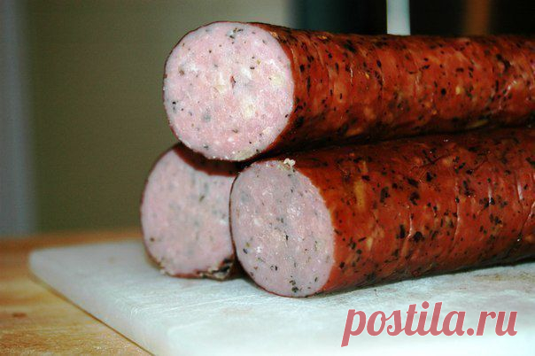 КУРИНАЯ КОЛБАСКА. Вкусно! Попробуйте!
