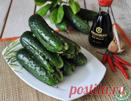 Острые огурцы по-китайски – кулинарный рецепт