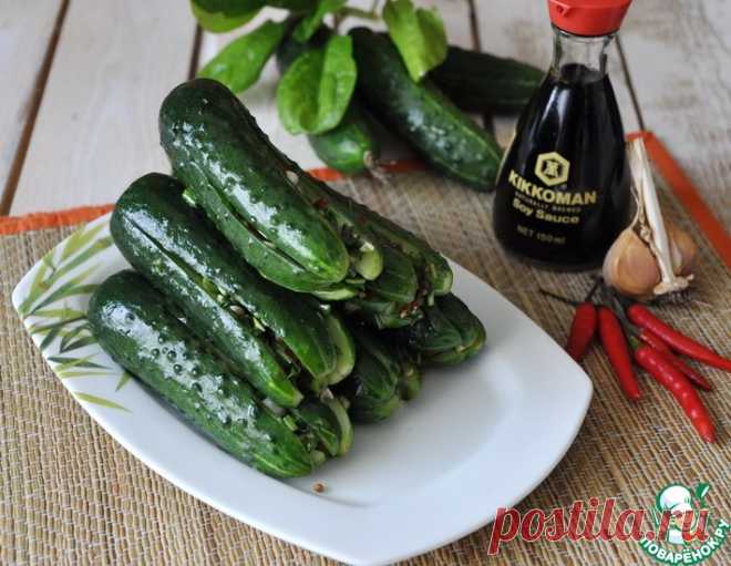 Острые огурцы по-китайски – кулинарный рецепт