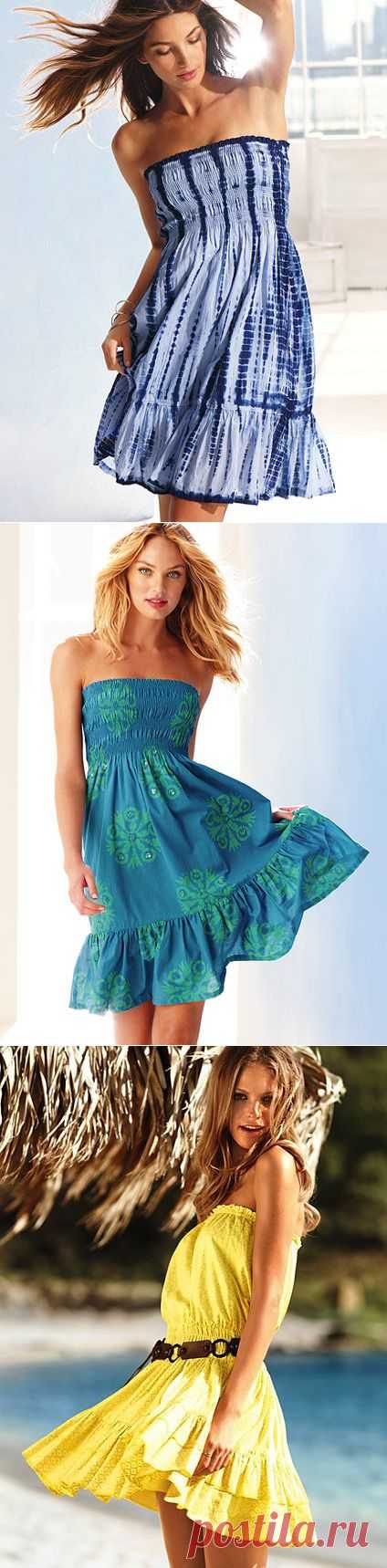 ШИТЬЕ ПЛАТЬЕВ И САРАФАНОВ НА РЕЗИНКЕ. | Варварушка-Рукодельница