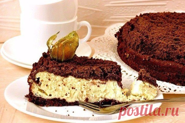 Торт «Творожок под одеялом» Удивите гостей нежным и вкусным тортиком