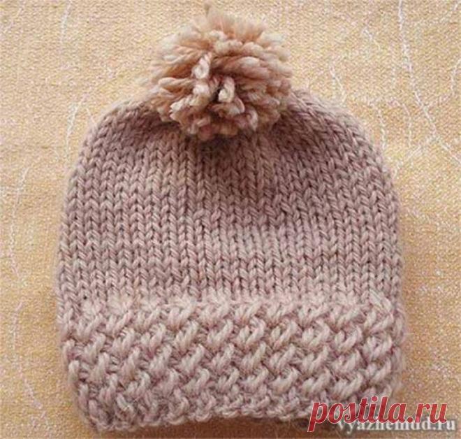 Интересная резинка: мастер-класс по вязанию спицами!