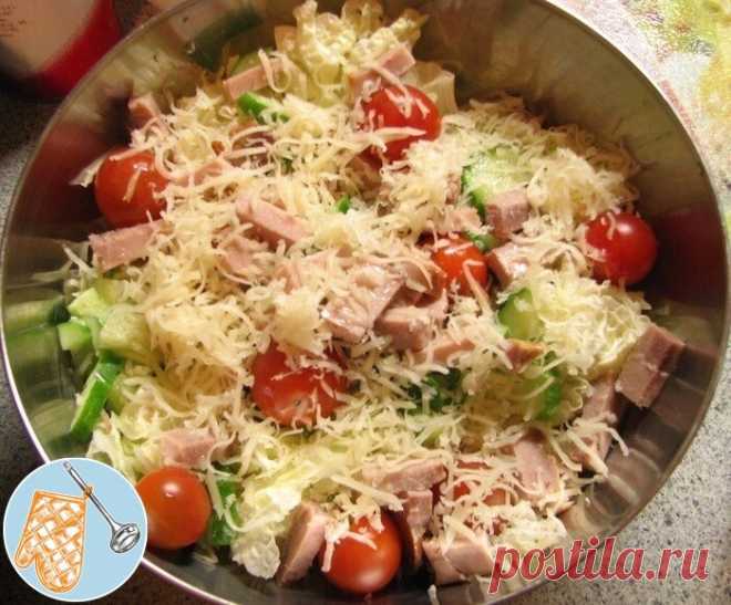 ВКУСНЫЕ САЛАТЫ: ТОП-8 РЕЦЕПТОВ 

1) Салат 