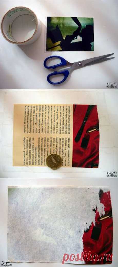 Акриловый лес: МК по расслаиванию бумаги