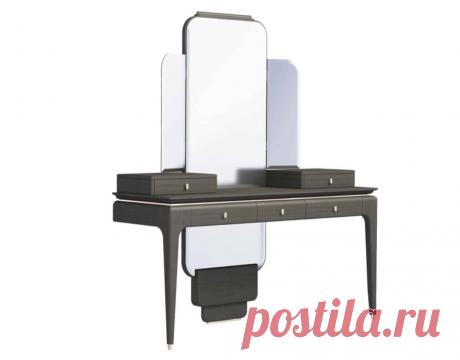 Туалетный столик из массива дерева с зеркалом – дуб + МДФ купить по цене 111 470 руб. в Москве — интернет магазин chudo-magazin.ru