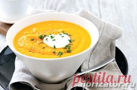 Морковный суп-пюре с имбирем - как приготовить, рецепт с фото по шагам, калорийность - www.calorizator.ru