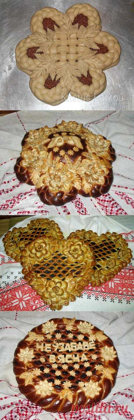 Секреты красивой выпечки. Техника плетения.