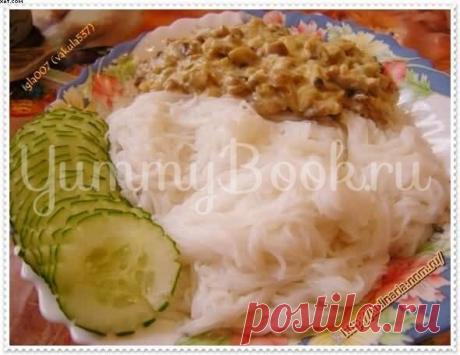 Грибной соус с баклажанами - пошаговый рецепт с фото