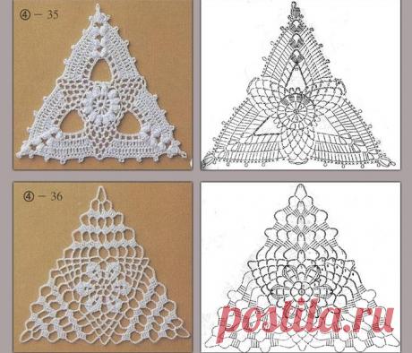 Красивые скатерти крючком: схемы, описания
