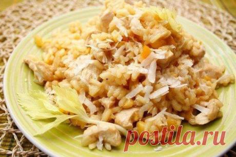 Ризотто с курицей — Женская страничка