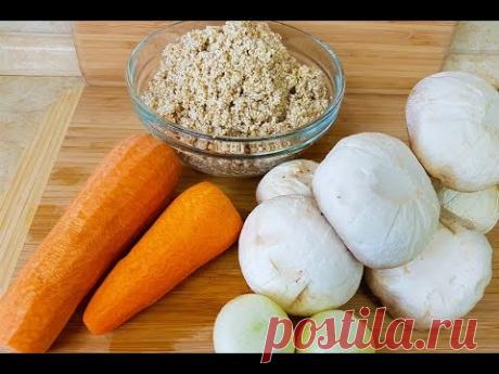 ПЛОВ из Ячневой крупы с грибами Это Вам не Ячневая Каша ! как похудеть мария мироневич
