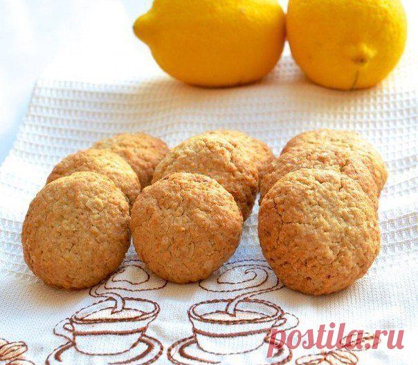 Овсяное печенье с лимоном и медом - Простые рецепты Овкусе.ру