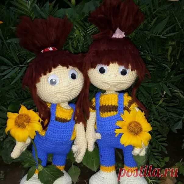 Кукла Агнес из. ,гадкий я '. Описание. От Анарик.