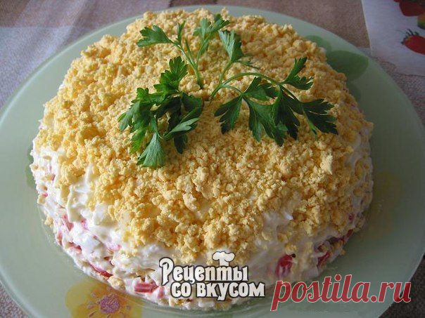 Слоеный салат "Искушение"