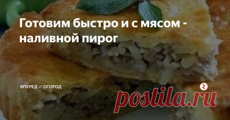 Готовим быстро и с мясом - наливной пирог Когда хочется выпечки, а времени на приготовление нет и силы уже на исходе, приготовьте наливной пирог с мясом. Он готовится быстро и легко.
Нам понадобится:
Для теста:
Яйца - 2 шт