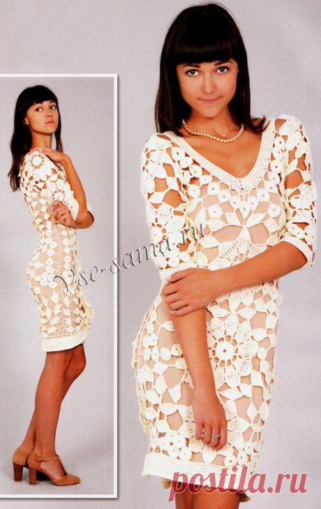 Цветочное платье - Платья, юбки, сарафаны