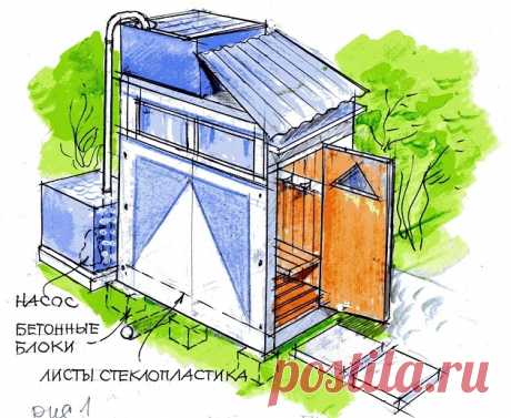 Летний душ своими руками | sotki.ru