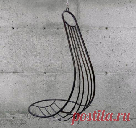 Потолочное подвесное металлическое кресло для стиля лофт