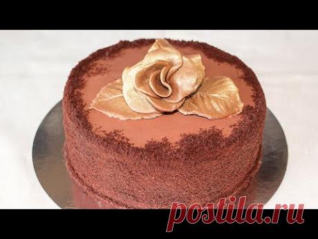 Ваши Мужчины Это Оценят! Шоколадный Торт Трюфель к 23 февраля ✧ Ирина Кукинг