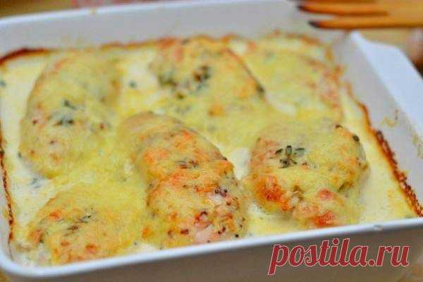 Куриное филе в сливочном соусе - Простые рецепты Овкусе.ру