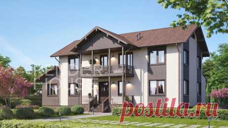 Дом Риверсайд — проекты и строительство под ключ в компании Render House