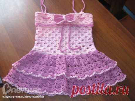 Сарафан для малышки - Babyblog.ru