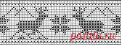 Жаккардовые узоры -2. Схемы | Домохозяйка