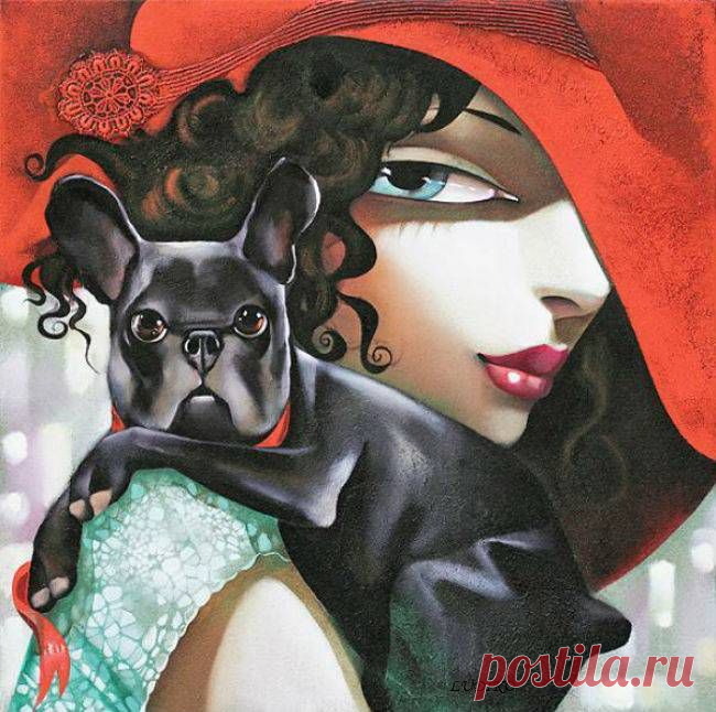 Носите шляпки, дамы…! Художник Ira Tsantekidou..