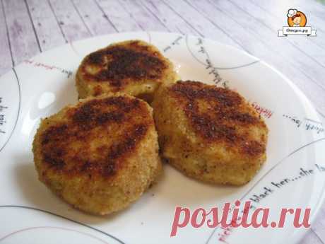 Картофельный котлеты с курицей и сыром - Простые рецепты Овкусе.ру