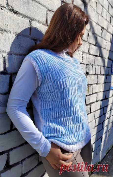 Описание жилета с пошаговым пояснением