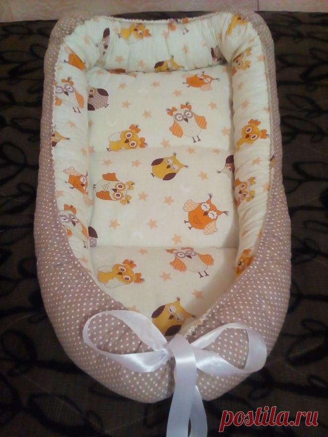 Гнёздышко-кокон для новорожденных купить, заказать