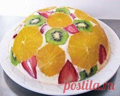Фруктовый торт | Готовим вместе