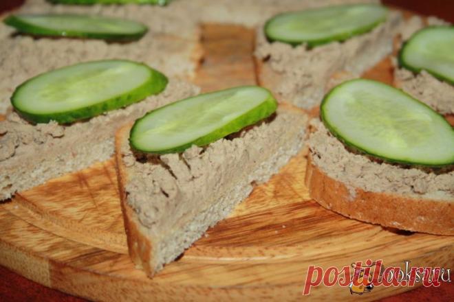 Паштет из куриной печени базовый фото рецепт приготовления