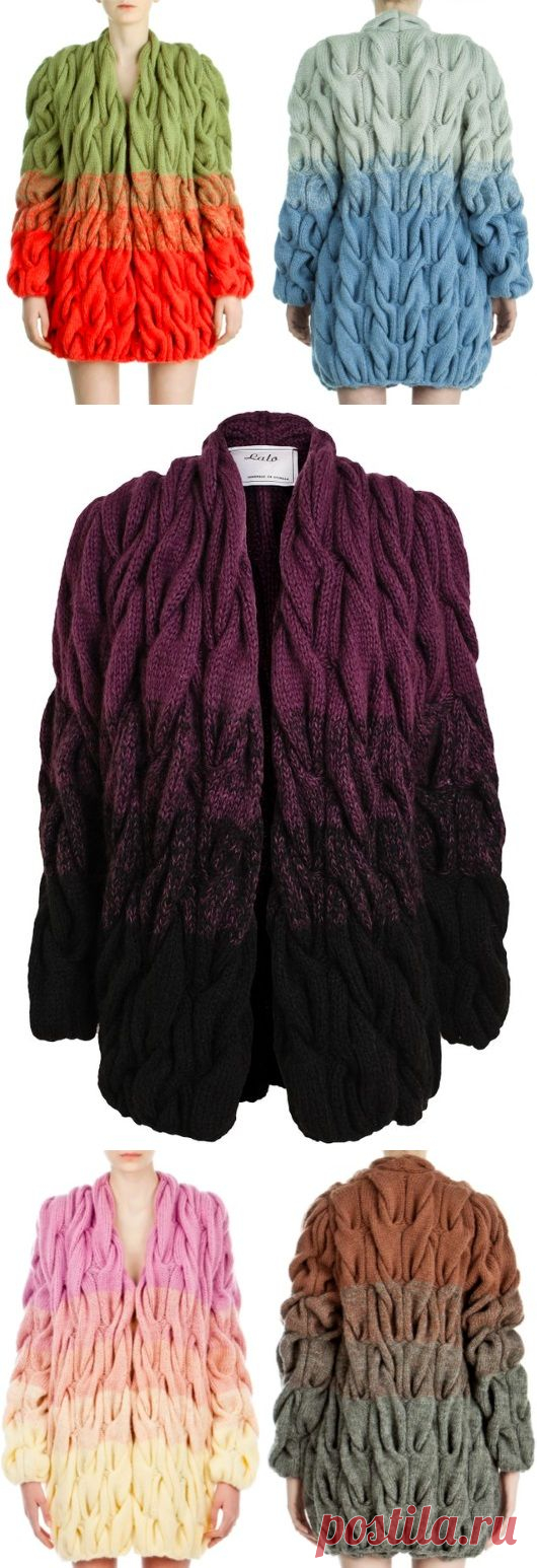 Вязание кардиигана Лало | ДОМОСЕДКА