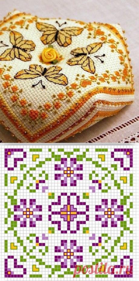 Бискорню ... вышивка