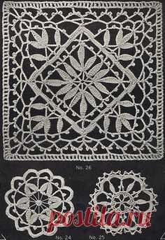 Heirloom Crochet - Vintage Patterns and Instructions - Priscilla Cluny Crochet