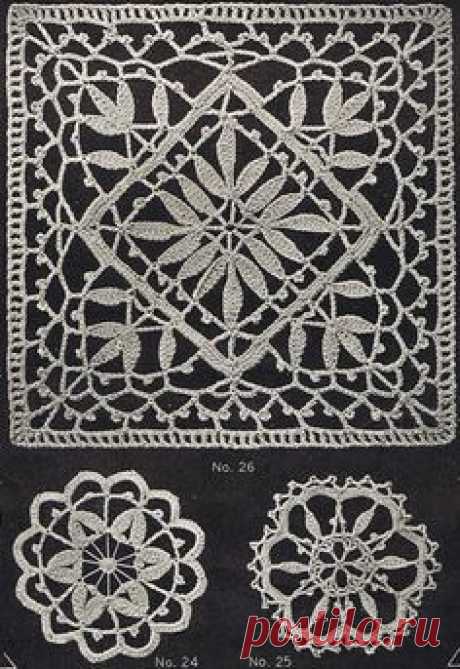 Heirloom Crochet - Vintage Patterns and Instructions - Priscilla Cluny Crochet