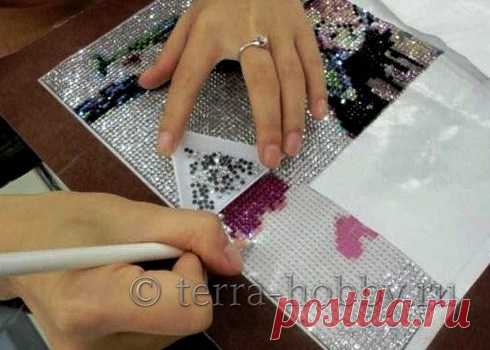 Алмазная вышивка: как правильно вышивать?