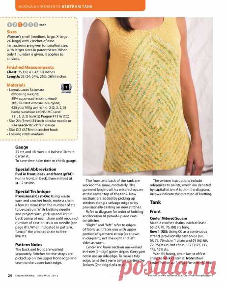 Creative Knitting - Summer 2018.