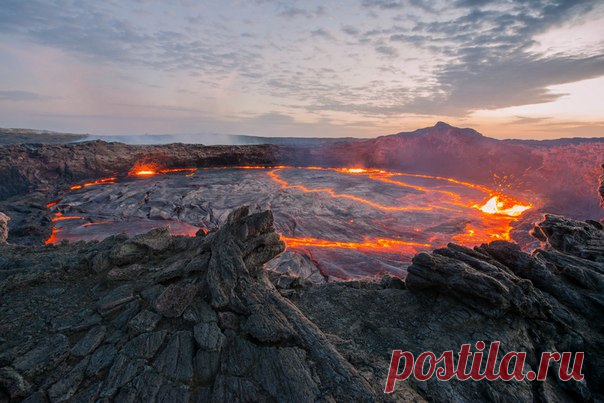 Вулкан Эрта Але, Эфиопия. Фотограф – Михаил Черемкин: nat-geo.ru/photo/user/27633