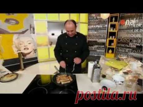 Блинчики с жареной капустой