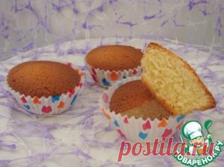 Маффины-манники на кефире без яиц - кулинарный рецепт