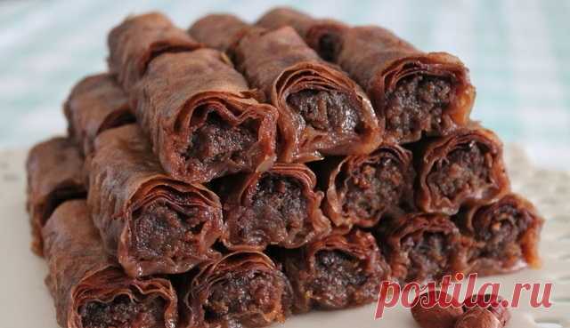 Ferrero rocher baklava