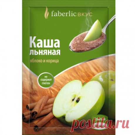 Продукт моментального приготовления Каша льняная «Яблоко и корица»
