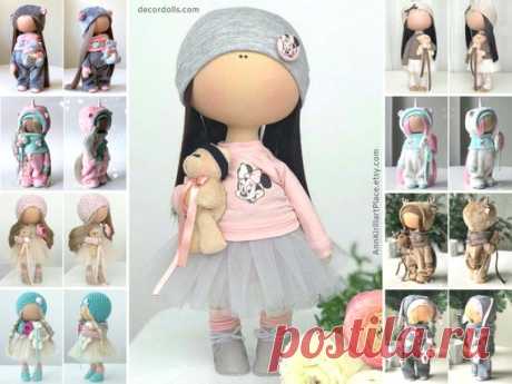 Tilda Interior Doll, Handmade Rag Doll, Textile Decor Doll, Fabric Cloth Doll, Soft Baby Doll Muñecas Poupées Custom Russian Doll by Yulia K Hello, dear visitors!  This is handmade textile doll created by Master Yulia K. (Sochi, Russia).  All dolls stated on the photo are mady by artist Yulia K. You can find them in our shop searching by artist name: https://www.etsy.com/shop/AnnKirillartPlace?ref=hdr&search_query=yulia+k  Doll is 30 cm