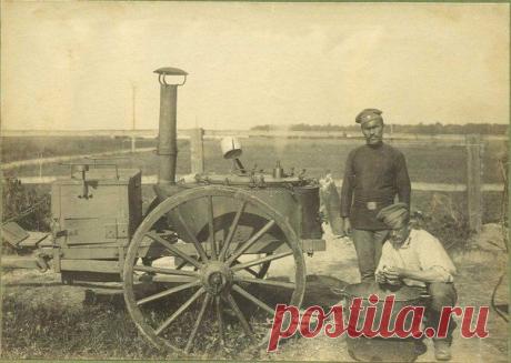 Походная кухня 2-го Сибирскаго желѣзнодорожнаго батальона, лѣто 1915 годъ. / Историческая справка