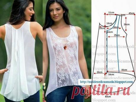 Шьем красивые блузки: 16 выкроек на любой вкус!