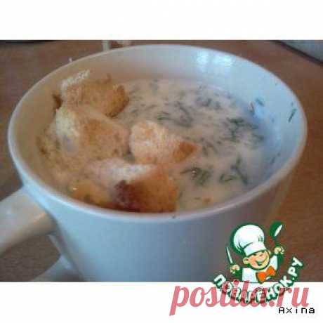 Сырный суп-пюре - кулинарный рецепт