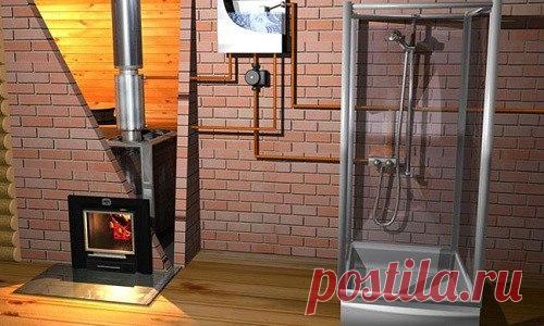 Печь для бани с теплообменником для воды 

Конструктивно теплообменник может представлять собой змеевик либо бак с максимальным объемом 5 литров и двумя патрубками для подключения водяного бака/радиатора. По способу крепления теплообменники делятся на два типа: внутренние. Такие изделия закрепляются на одной из боковых стенок печи либо монтируются на ее дне.
Показать полностью…