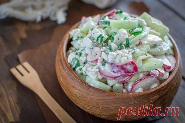 Легкие салатики на весну и лето